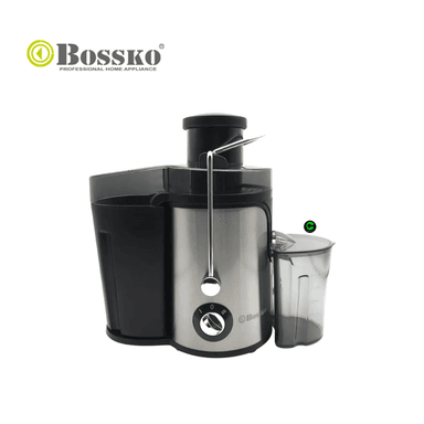 EXTRACTOR DE JUGOS BOSSKO BK-195EJ 2 VELOCIDADES 500W