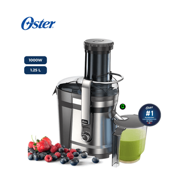 EXTRACTOR DE JUGOS OSTER® 3 EN 1 FPSTJE318C DE 1.25 L 1000W