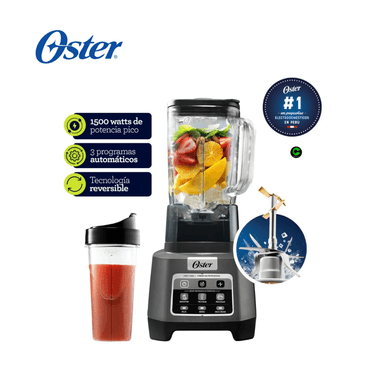 LICUADORA PROFESIONAL XTREME OSTER® BLEND-N-GO BLSTXPG-BGW DE 2 LITROS