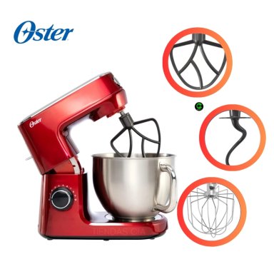 BATIDORA PLANETARIA OSTER® CON TAZÓN DE GRAN CAPACIDAD Y POTENTE MOTOR FPSTSMPL3R