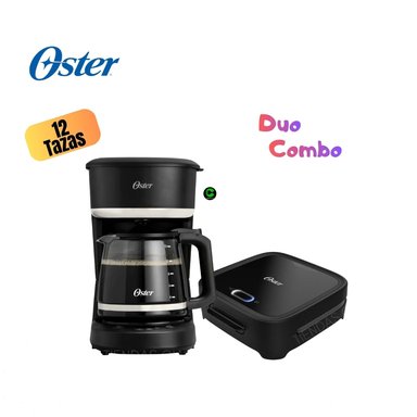 COMBO OSTER SANDWICHERA COMPACTA CKSTSM400 Y CAFETERA BVSTDCP121B