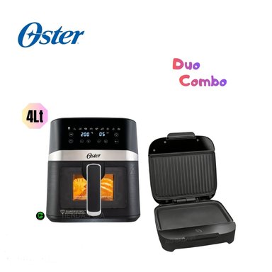 COMBO OSTER FREIDORA DE AIRE CKSTAF40WDDF Y SANDWICHERA CKSTSM400
