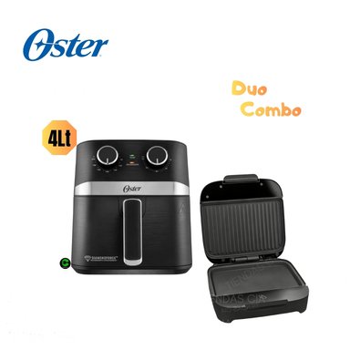 COMBO OSTER FREIDORA DE AIRE OSTER 4L Y SANDWICHERA CKSTSM400