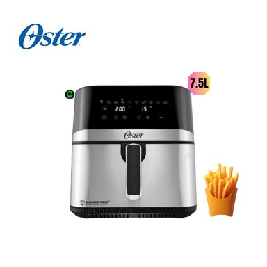 FREIDORA DE AIRE DIGITAL OSTER 7.5 L DIAMONDFORCE CKSTAF75DSSDF