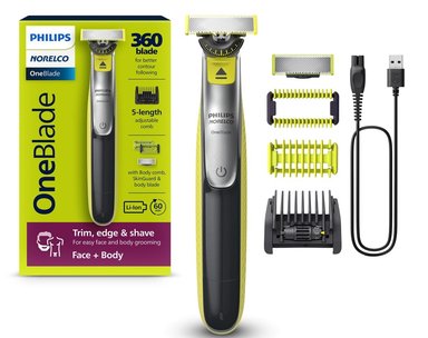 RASURADORA AFEITADORA PHILIPS NORELCO ONEBLADE 360° QP2834