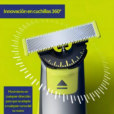 RASURADORA AFEITADORA PHILIPS NORELCO ONEBLADE 360° QP2834 - 4