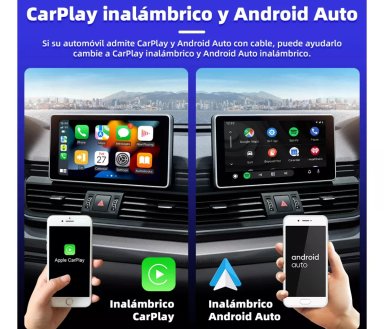 ADAPTADOR APPLE CARPLAY Y ANDROID AUTO INALÁMBRICO. NUEVO - 7