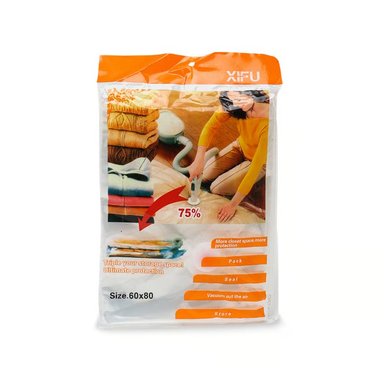 BOLSAS ROPA PACK 3 CON SELLADO AL VACÍO 68X98CM XIFU