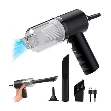 ASPIRADORA INALÁMBRICA RECARGABLE PARA CARRO 3 EN 1 AS-228 - 2