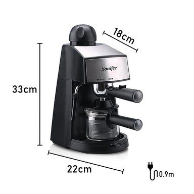 CAFETERA ELÉCTRICA DE ESPRESSO 800W SF-3534 - SONIFER - 2