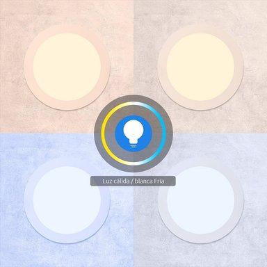 LUZ LED INTELIGENTE EMPOTRABLE WI-FI NHB-W710 - NEXXT - 3