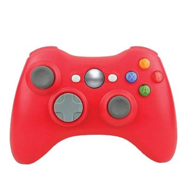 MANDO XBOX 360 INALÁMBRICO ROJO GENÉRICO - 1