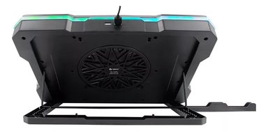 COOLER TEROS LAPTOP TE-7133N RGB 14'' HASTA 19'' COLOR NEGRO LED AGUA - 3