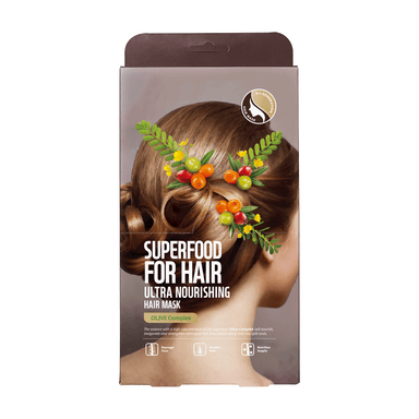 MASCARILLA CAPILAR ULTRA HIDRATANTE CON COMPLEJO DE OLIVA 40GR (CAJA X 3 UND)