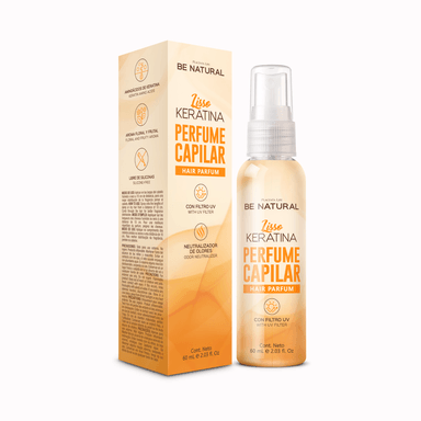 PERFUME CAPILAR LISSO KERATINA 60ML BE NATURAL - 1