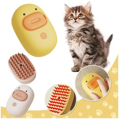 CEPILLO AL VAPOR MASCOTAS QUITAPELUSAS RECARGABLE