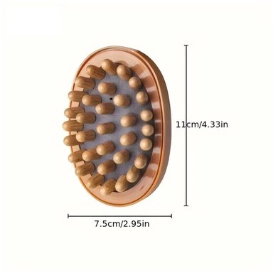 CEPILLO MASAJEADOR MADEROTERAPIA REDUCTOR ANTICELULITIS CORPORAL MERIDIANO - 2