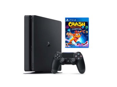 CONSOLA PLAYSTATION PS4 SONY SLIM 1TB + CRASH BANDICOOT 4 REACONDICIONADA - 1