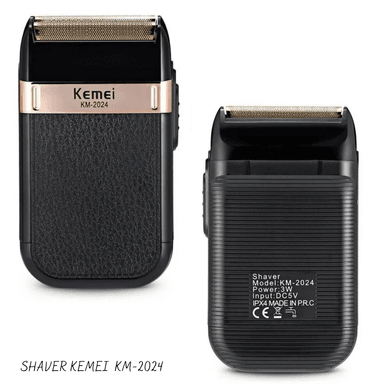 AFEITADORA KEMEI KM-2024 SHAVER RECARGABLE . - 2