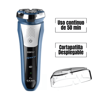 AFEITADORA GAMA GSH987 INALANBRICA AQUATOUCH - 2