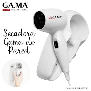 SECADORA CABELLO GAMA BECHD0000001615 1200W PARED TITANIUM