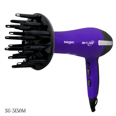 SECADORA CABELLO SIEGEN SG 3130M 2200W PROFESIONAL ION PRO SG 3130/MORADO - 4