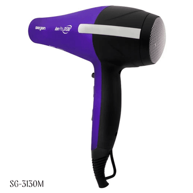 SECADORA CABELLO SIEGEN SG 3130M 2200W PROFESIONAL ION PRO SG 3130/MORADO - 5