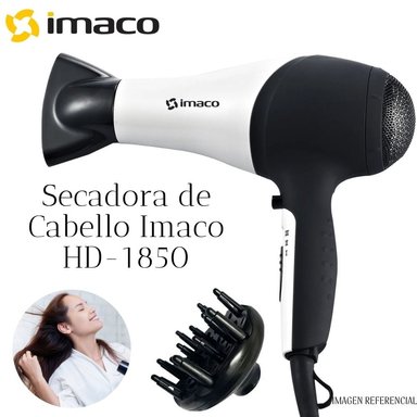 SECADORA CABELLO IMACO HD1850 1800W