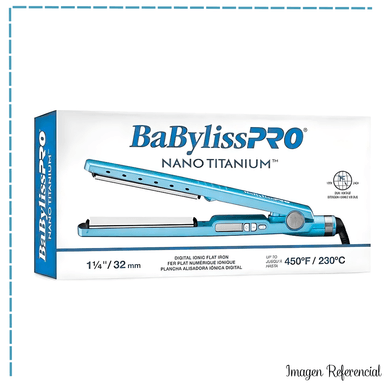PLANCHA ALISADORA DE CABELLO BABYLISS PRO BNT4091TPE NANO TITANIUM 32MM NUEVO MODELO - 4