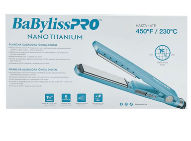 PLANCHA ALISADORA DE CABELLO BABYLISS PRO BNT4091TPE NANO TITANIUM 32MM NUEVO MODELO - 5