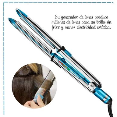 PLANCHA ALISADORA BABYLISS PRO BNT3000TPE NANO TITANIUM OPTIMA 3000 465°C/240°C - 3