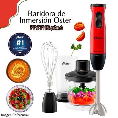 BATIDORA OSTER DE INMERSION DE ACERO INOXIDABLE FPSTHB460A