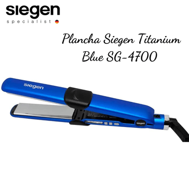 PLANCHA ALISADORA SIEGEN SG4700 PLACAS TITANIUM FLOTANTES SG 4700 - 5