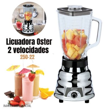 LICUADORA OSTER 250-22 CLÁSICA 2 VELOCIDADES CON PERILLA