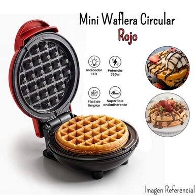 MINI WAFFLERA R0HS ANTIADHERENTE ELECTRICA – CIRCULAR