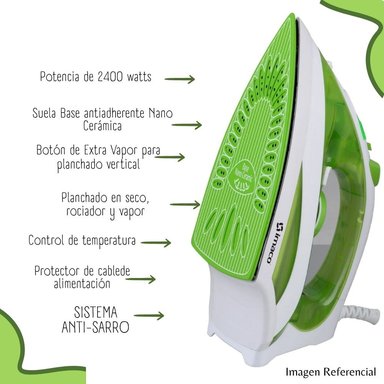 PLANCHA IMACO A VAPOR CON BASE CERAMICA ETA2288 - 2
