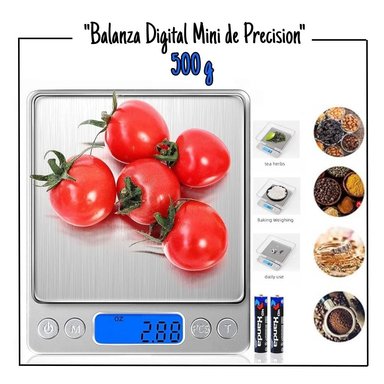 BALANZA DIGITAL I-2000 ACERO MINI DE PRECISION