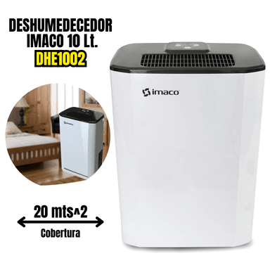 DESHUMEDECEDOR ELECTRÓNICO IMACO 10 LITROS DHE1002
