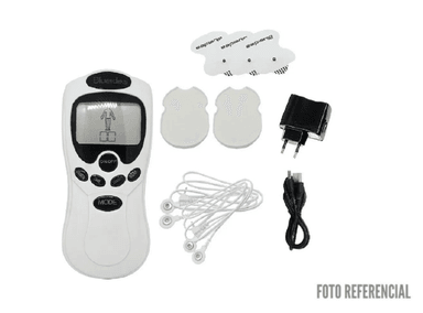 MASAJEADOR CORPORAL 2008B ELECTROESTIMULADOR MUSCULAR 4 PARCHES - 4