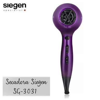 SECADORA CABELLO SIEGEN SG-3031 2200W DC-SG3031/MORADO - 5