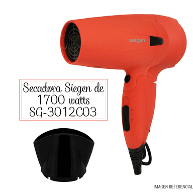 SECADORA CABELLO SIEGEN SG-3012C03 1700W