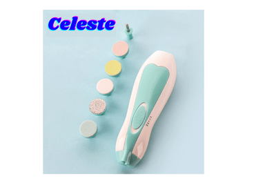 PULIDORA SA-2904-2B PULIDOR UÑAS ELECTRICO BEBES CELESTE