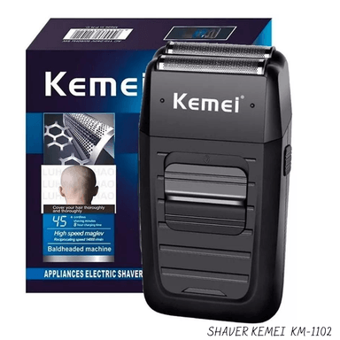 AFEITADORA KM-1102 SHAVER KEMEI MULTIFUNCIÓN RECARGABLE - 6