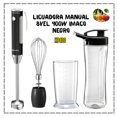 LICUADORA IMACO HB400 MANO – DUAL MIX 400WATTS