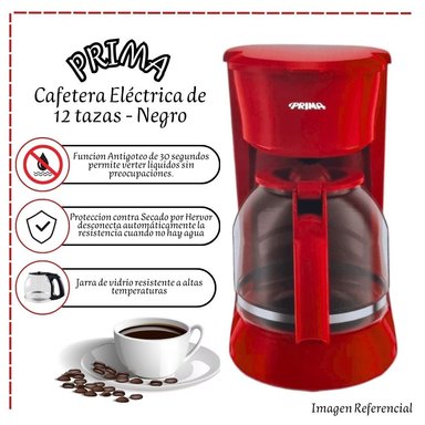 CAFETERA ELÉCTRICA PRIMA CA1091CP 12 TAZAS