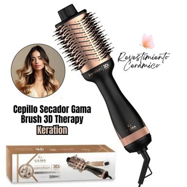 CEPILLO SECADOR GAMA KERATION BRUSH 3D THERAPY