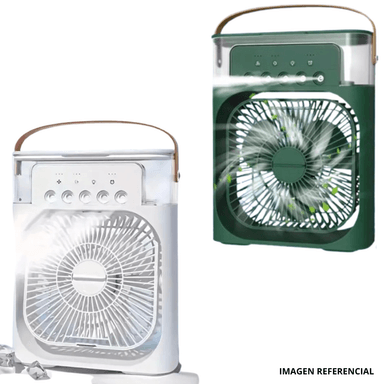VENTILADOR PORTÁTIL 10W PORTATIL HUMIDIFICADOR Y AIRE ACONDICIONADO 3 EN 1 - 2