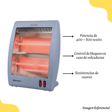 ESTUFA ELECTRICA DE CUARZO IMACO QH800 - 2