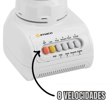 LICUADORA IMACO BL888V- BLANCO - 3