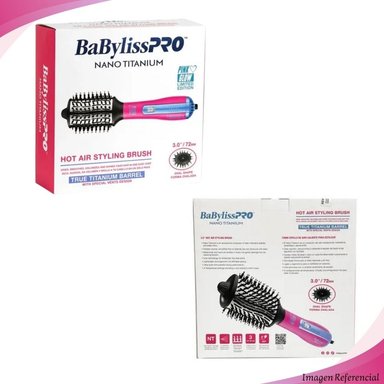 CEPILLO SECADOR DE AIRE CALIENTE BABYLISSPRO 72MM FUCSIA GLOW - 4